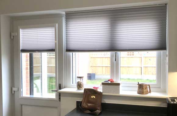 Pleated Blinds from Elite Blinds and Shutters