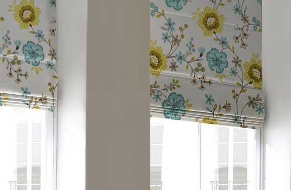 Roman Blinds from Elite Blinds and Shutters