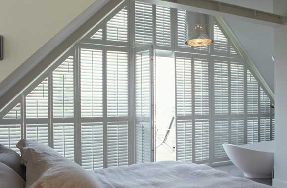 Special shape shutters from Elite Blinds